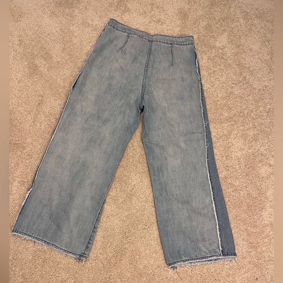 DO+BE Two Tone Wide Leg Jeans - Picture 4 of 4